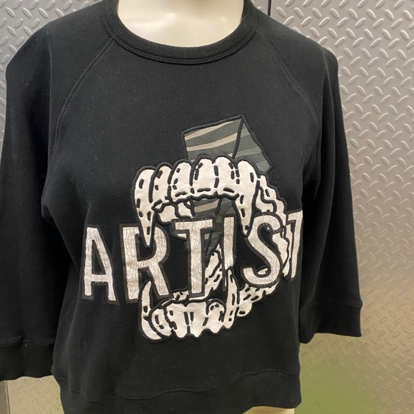Rare Zadig & Voltaire Tiger Bis Artist Sweatshirt - Picture 2 of 6